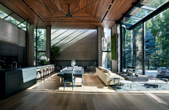 301 Lake Avenue Resdience - Remodel/ Reimaginaion, Existing Vitor Lundy Residence voluntarily designated for preservation and reworked to accomodate desires of Aspen Colorado 2018.
