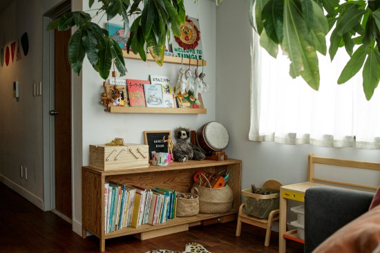 The floor plan changed and added a kid room when the family increased its size