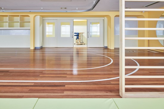 Physical Exercise Room: Table Mat Area