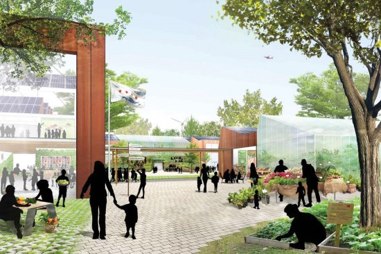 A rendering of the Academy for Global Citizenship