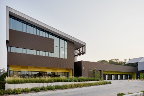 Incubator spaces on the north face.