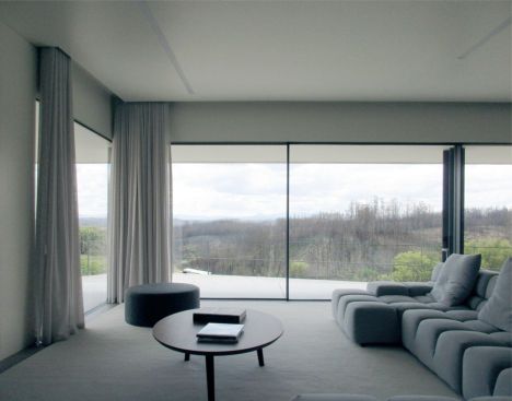concrete house living
