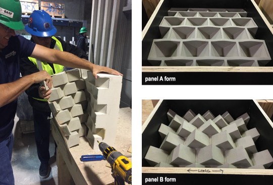 ADALAC researchers worked with industry partners to develop panel prototypes.