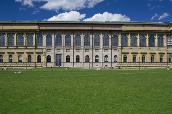 Leo von Klenze's Alte Pinakothek in Munich, with postwar repairs