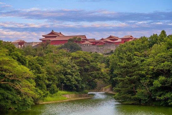 The walls and halls of Shuri Castle