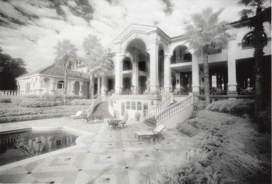 Rear pool deck Elevation