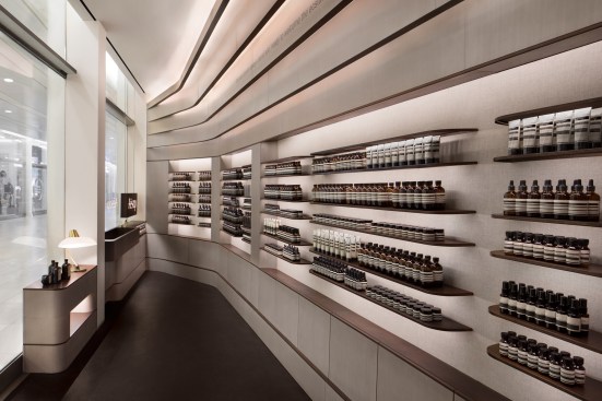 The Aesop World Trade Center store in New York