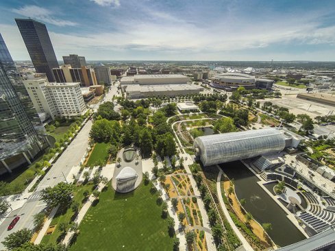 Myriad Gardens in Oklahoma City, Okla.