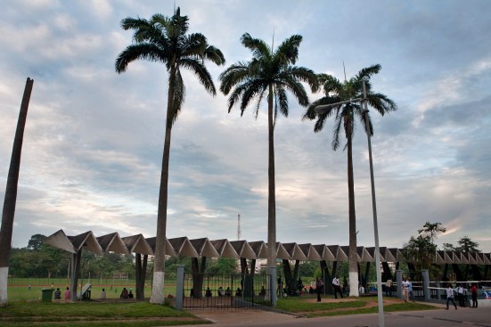 Stadium at KNUST (1964–67) in Kumasi, by KNUST Development Office