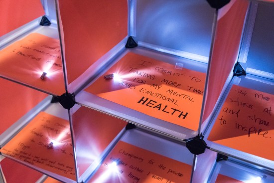 Installation detail, Building an Equitable Workplace from the Bottom Up