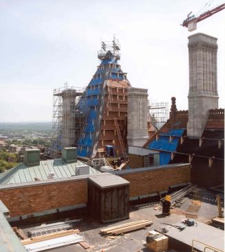 State Capitol Roof Restoration&nbsp;(Phase 4)  Lead firm: Simpson, Gumpertz & Heger, New York. 
Interior architecture: Mesick Cohen Wilson Baker Architects, Albany. 
 Completion: 2014. 
Brief: $48.7 million final phase of a comprehensive roof renovation.