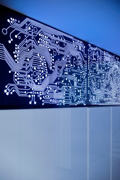 Light frieze with ALED Branding Solutions.