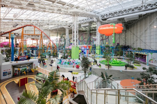 The Nickelodeon-branded amusement park