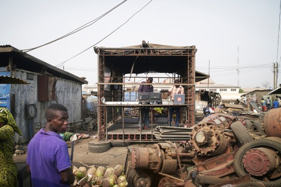 Intended to encourage maker ecosystems across Africa, the mobile Agbogbloshie Makerspace Platform provides infrastructure for those interested in upcycling waste into new products. 