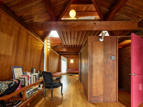 The third-floor addition