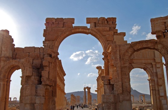 The Arch of Palmyra, circa 2010.