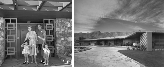 Desi Arnaz and Lucille Ball's House in Palm Springs, Calif., designed by Williams (1954)