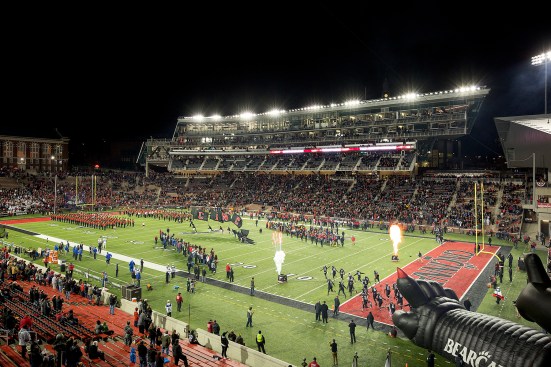 Bearcats entering field