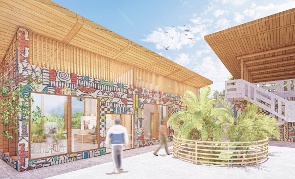 Café, Asamoah's Eden, Ghana