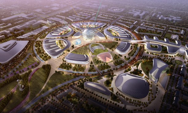 Aerial rendering, Feb. 2014