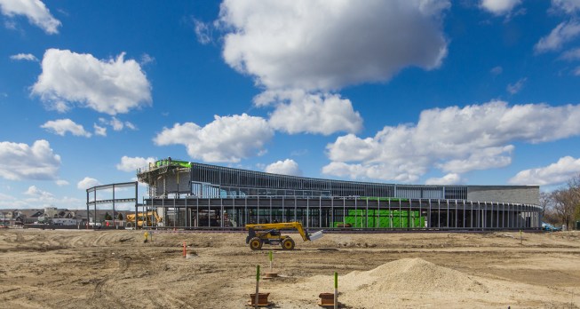 Construction photo, 3/22/2016