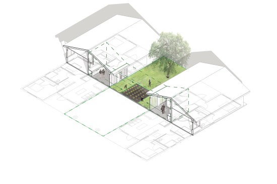 Proposed Site Plan for Neighboring Houses