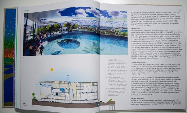 The chapter on cultural projects features the Patricia and Phillip Frost Museum of Science, a project Maxfield is working on in Miami.