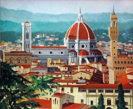 Florence, Italy, oil on canvas (2006)