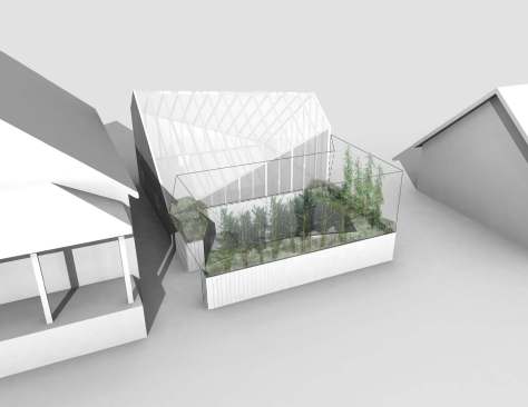 Customized growing porch.