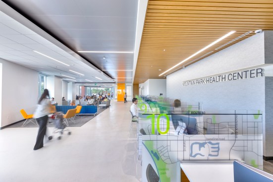 The design of the patient registration is informed by Tempe's geography.