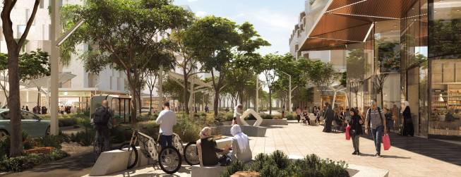 King Salman Park, 3D rendering
