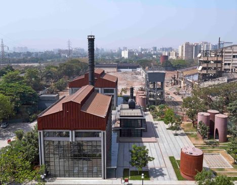 Overall View showing the chosen materiality of the scheme 