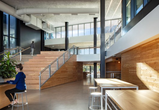 Intersection and Canteen at adidas Village 