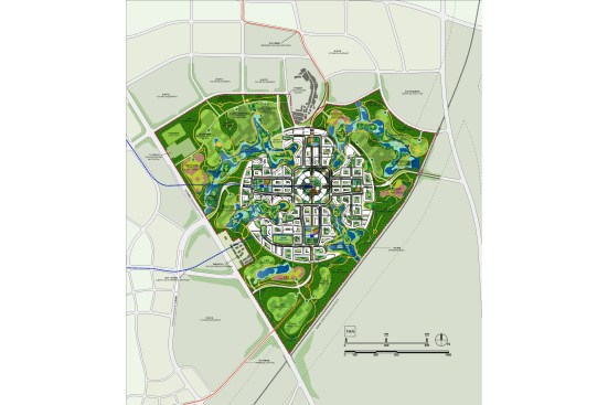 Tianfu Ecological City master plan.
