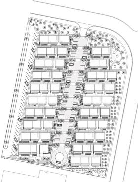The project's site plan.