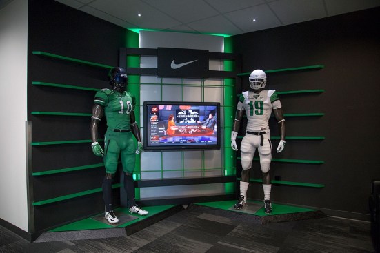 UNT Football office lobby