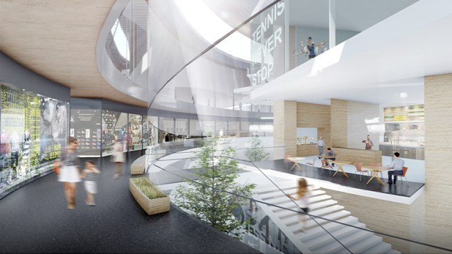 View from Sport Center