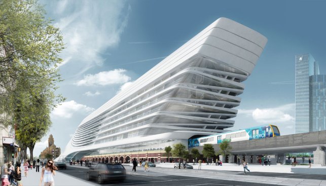 View from northwest.