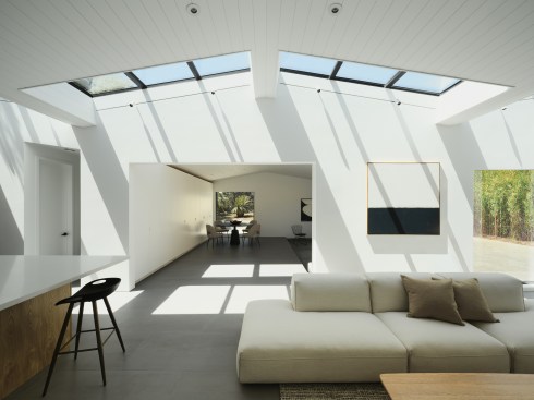 ADU-kitchen, living