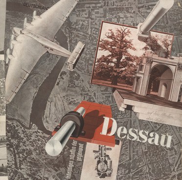 Prospectus for the tourist information office of Dessau by Joost Schmidt (1930-31)