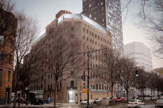 The exterior of the Manhattan site, on the corner of West 20th Street and 11th Avenue.