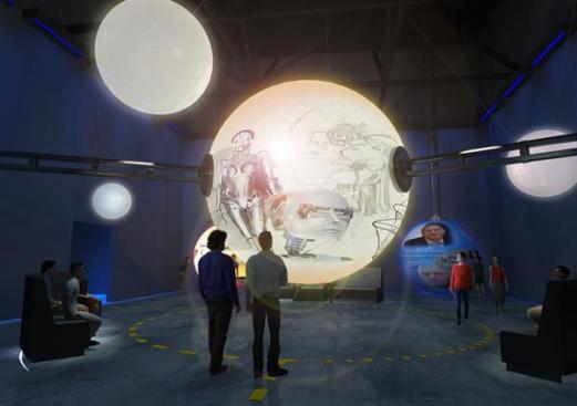 The future of the Armed Forces visualization.
