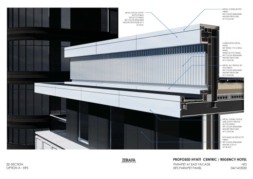 HYATT NF PARAPET EAST 1