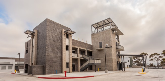 Commercial Burn Prop Structure