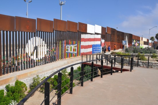 Friendship Park Fence on the U.S.-Mexico Border