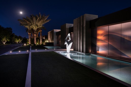 Serenity Indian Wells modern design luxury mansion exterior design
