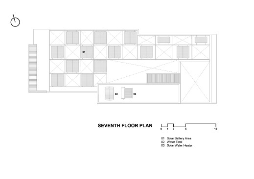 Seventh floor plan