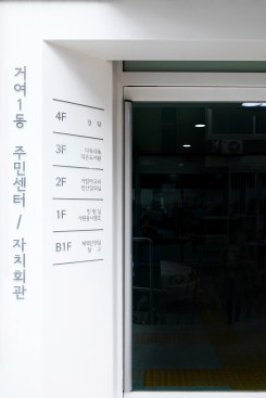 Signage Design for floor information