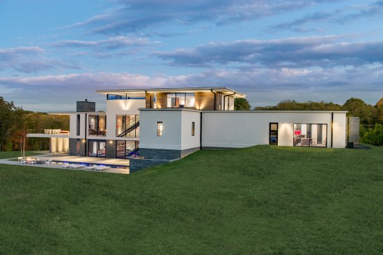 Walker Road modern multi level luxury home