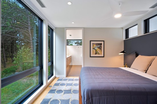 Primary bedroom overlooking the dunes.